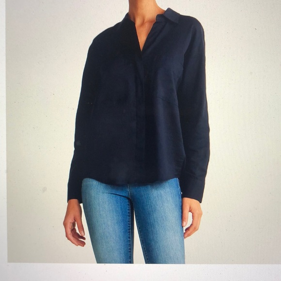 Vince V-Neck Pullover Shirt